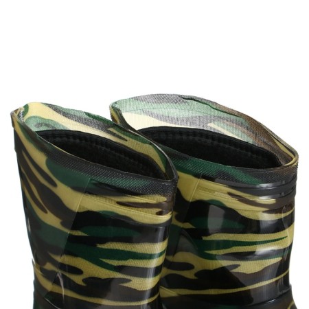 Male boots S-10RU, PVC, insulated, camouflage mix, size 39 (247)-4
