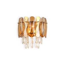 Wall lamp with a crystal Ambrella Light, Traditional, TR5078, E14, Color Gold