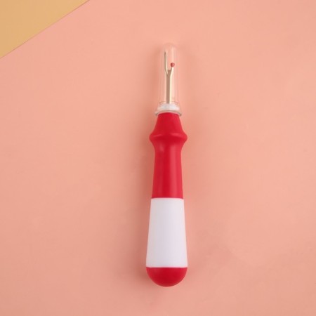 A torn with a rubberized handle, 12.5 cm, color mix-3