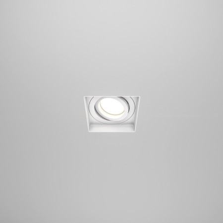The built-in lamp Technical DL003-01-W, 1x50W, 13x13x3.8 cm, GU10, white color-2