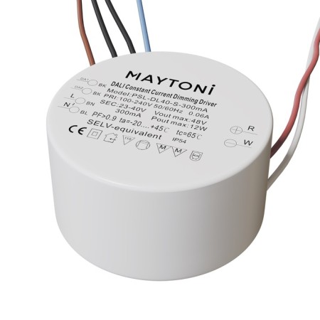 Technical PSL-DL40-S-300MA, 12W, 4.5x4.5x2.5 cm accessories, white color
