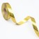Holographic tape for decor and gifts, gold, 2 cm x 50 m