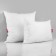 Pillow "Soft", size 50 x 70 cm, white color
