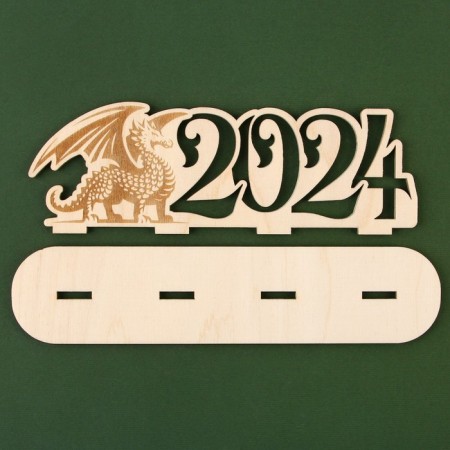 New Year's desktop decor "Dragon SG2024" 18.8 x 4.3 x 5.8 cm-4