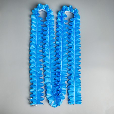 Set on the car "Guest" tape angle on the hood, 4 bows on pens, turquoise-1
