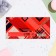 Money envelope "Universal" red patterns, 16x8 cm