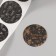New Year Stick Paper "Christmas trees and cones" d = 2.5 cm 252 pcs in the roll