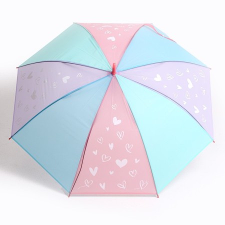 Children's umbrella "hearts", d = 90cm-3