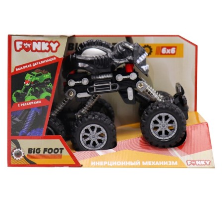 Inertial Funky Toys “SUV” machine, black color-1