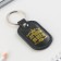 Kezzle keychain to the leatherette "Best in everything", 4 x 9 cm