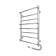 Electric towel "Sanprise" Euromix P8, 500x800 mm, right, chrome