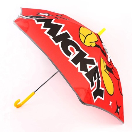 Children's umbrella. "Oh Boy!", Mickey Mouse, 6 spokes d = 90 cm-11
