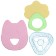 A set of silicone teeters "rodents", with a rattle, 3 pcs., Broke I