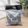 Metal raccoon metal sponge, wicker, galvanized, 30 g