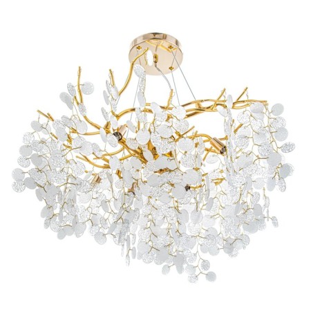 Payetki chandelier 8xg9 gold 60x60x50-90cm Bayerlux