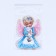 Magnet "Angel", 5.8 x 8.1 cm