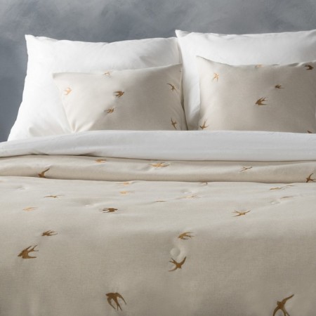 Set "Prime": a bedspread 160 x 220 cm, pillowcase 40 x 40 cm - 2 pcs, bronze color-2