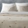 Set "Prime": a bedspread 160 x 220 cm, pillowcase 40 x 40 cm - 2 pcs, bronze color
