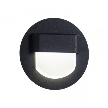 The built -in Citilux "Scully" CLD006R5, 7.7x7.7 cm, 1x1W, LED, Black Color