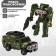 Military Machine robot, transforms