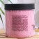 Salt body scrub "Raspberry with cream" Fabrik Cosmetology, 600 g