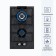 Hon surface Delvento V30H20G001, gas, 2 burners, dark gray