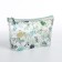 Lightning cosmetic bag, green color