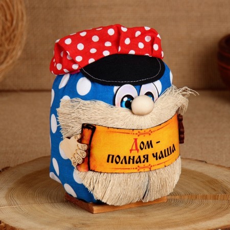 Brownie Gosha "House - Full Cup", in a cap, 16 x 12 cm, mix-1