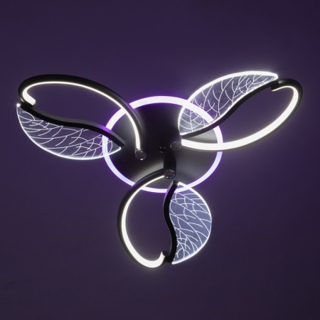 Astrid chandelier 3XLED 66W 3000-6000K RGB black 60x60x8cm-10