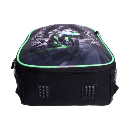 School backpack 38 x 30 x 16 cm, ergonomic back, Stavia "Moto"-6
