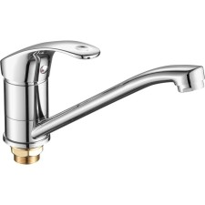 Fashun A4921 kitchen mixer, single -leaf, pour 220 mm, brass, chrome