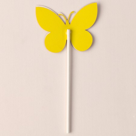 Set for decorating "butterflies", set of 5 pcs., Red color-2