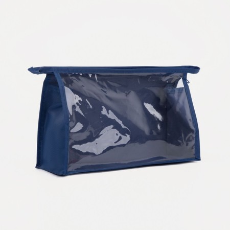 Lightning cosmetic bag, blue color-1