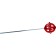Mixer for paints bison Globe 06006-82-40, plastic, D = 6 mm, 82 x 80 x 400 mm
