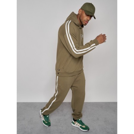 Male tracksuit, size 50, khaki color-17