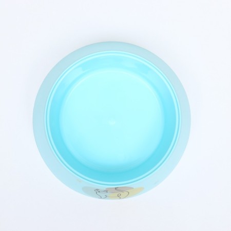 MIR-MUAU bowl for cats 300 ml, 14.5 x 14.5 x 4 cm, blue-1
