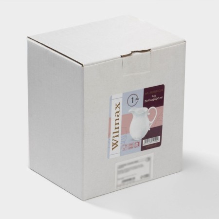Porcelain Benchy Benmax, 600 ml, white color-4