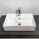 Comforty 7657D pad, rectangular, white color, 50 cm