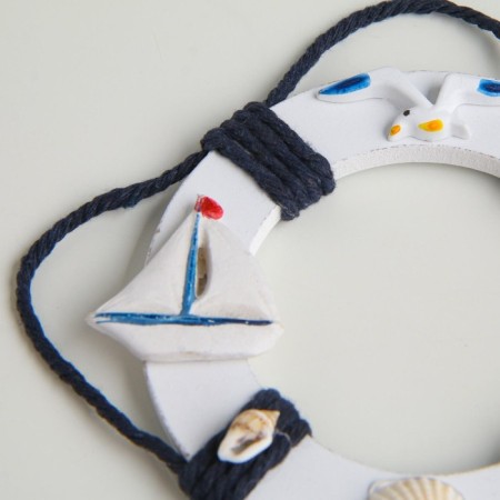 Interior souvenir "Rescue Circle" with a thermometer 10*10cm-6