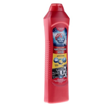 Cleaning remedy "profitable cleaning - lemon", cream, for the kitchen, 500 ml-2