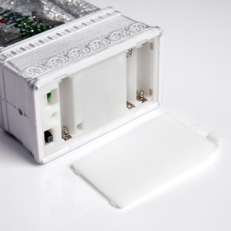 LED figure “Lantern with gnomes” 10.7 × 20.5 × 6.2 cm, plastic, AAX3 batteries (not in the kit), USB, glow warm white-4