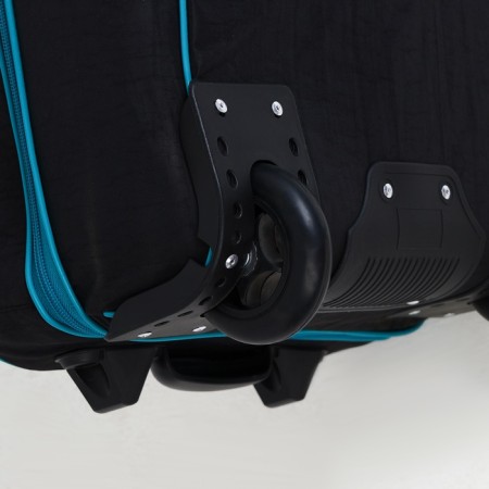 Small suitcase 20 ", on lightning, black/gray color-6