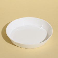 Patron for the pot, d = 10 cm, plastic, white