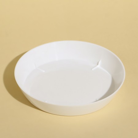 Patron for the pot, d = 10 cm, plastic, white