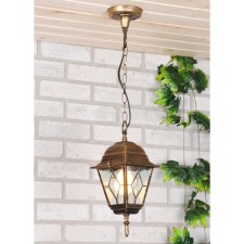 Elektrostandard Lamp Garden-Park, 60W, E27, IP44, suspended, VEGA H Black gold