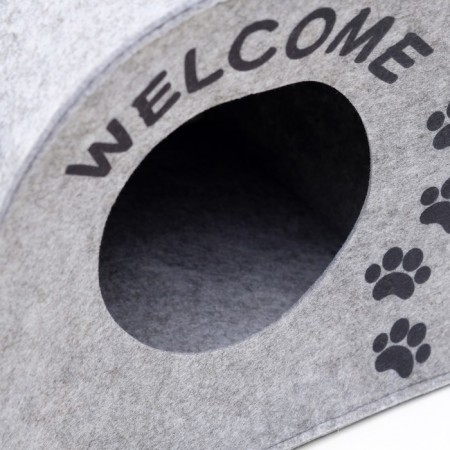 Animal house from the felt "WelCome Board", 33 x 33 x 45 cm-4