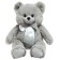 Soft toy "Bear Sasha", 50 cm, gray color