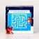 New Year's set for creativity. Application in the ball "Forest animals", D = 10 cm