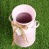 Kashpo - Vase "Kira" Pink, 19x10x10cm
