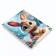 Diamond mosaic with a partial filling for children on the New Year's Bunny notebook, 11 x 15 cm, 48 sheets